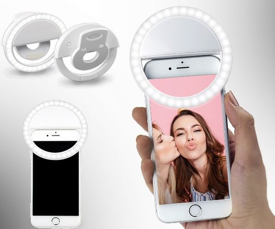 SELFIE RING LIGHT FOR ALL PHONES TABLETS & LAPTOPS