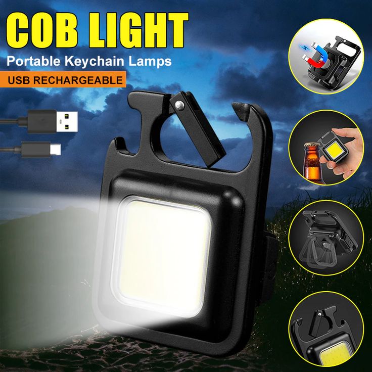 MULTIFUNCTIONAL MINI USB POCKET FLASHLIGHT