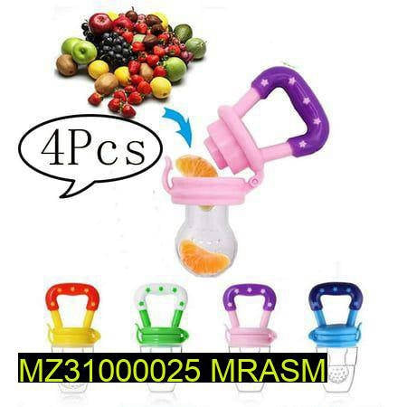 Pack Of 4 Baby Fruit Pacifier