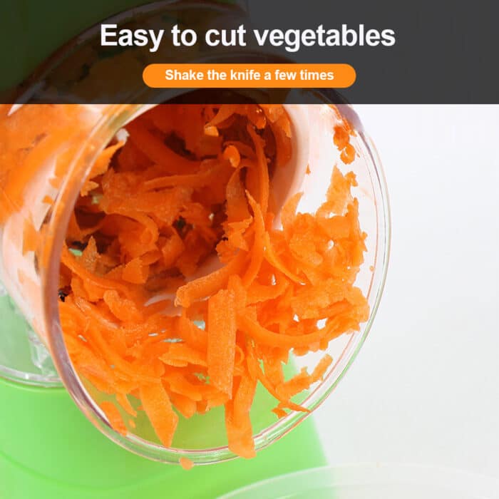 Manual Vegetable Cutter Slicer Multifunctional Round Slicer Gadget Multifunction Kitchen Gadget Food Processor Blender Cutter